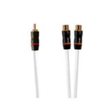 FUSION RCA Splitter Cable, Male to Dual Female – Communication Speakers | Marine Overhauling Florida