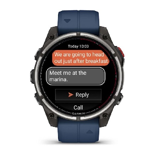 GARMIN quatix 8 Pro  47 mm, AMOLED Marine GPS Smartwatch with Built-In inReach Technology – Garmin Watches | Marine Overhauling Florida