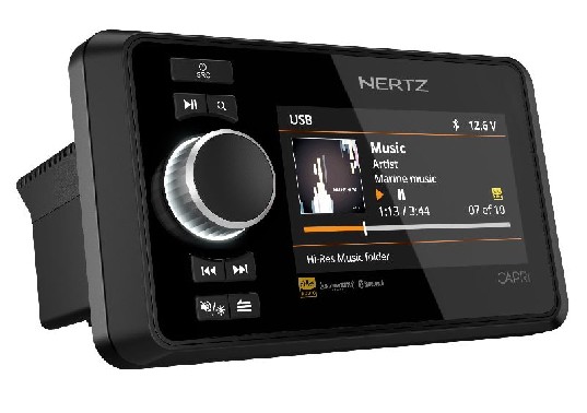 hercapri-h100-1.jpg HERTZ AUDIO CAPRI H100 – DIGITAL MEDIA RECEIVER – Source / Stereo | Marine Overhauling Florida