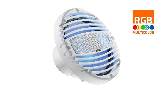 HERTZ AUDIO HMX 8-LD-TW – 8″ 4 Ohm MARINE COAX RGB LED SET – Entertainment Speakers | Marine Overhauling Florida