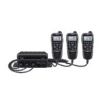 ICOM M510BB Black Box Marine VHF Fixed Mount w/AIS, BLACK HM-195GB, & Three CommandMic Ports – VHF Radios | Marine Overhauling Florida