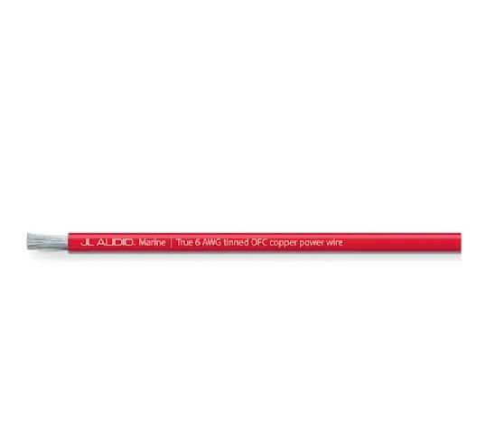 JL AUDIO ABYC Red Power Wire, 6 AWG, 200′ (XM-RPW6-200) – Speaker Wire | Marine Overhauling Florida