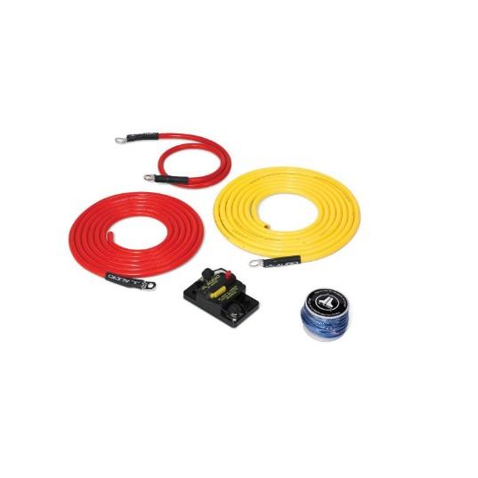JL AUDIO XMD-PCS50A-1-L10: Premium 6 AWG 12-V Power Conn. Sys for Single Amp, Up to 10ft, 50 Amp – Electrical | Marine Overhauling Florida