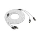 JL AUDIO XMD-WHTAIC2-12: RCA 2-Channel, 12 ft (3.66 m) Marine Audio Interconnect – Communication Speakers | Marine Overhauling Florida