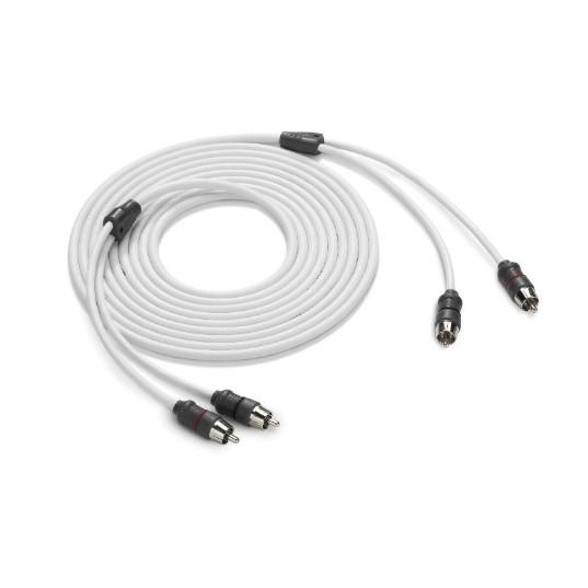 JL AUDIO XMD-WHTAIC2-12: RCA 2-Channel, 12 ft (3.66 m) Marine Audio Interconnect – Communication Speakers | Marine Overhauling Florida