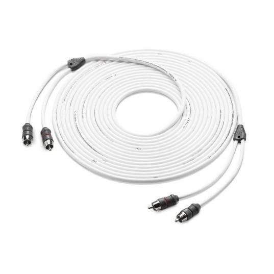 JL AUDIO XMD-WHTAIC2-25: RCA 2-Channel, 25 ft (7.62 m) Marine Audio Interconnect – Communication Speakers | Marine Overhauling Florida