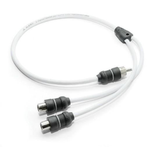 JL AUDIO XMD-WHTAICY-1M2F: Marine Y-Adaptor, 1 Male Plug, 2 Female Jacks – Electrical | Marine Overhauling Florida