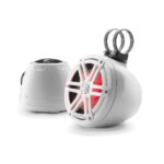 JL AUDIO M3-650VEX-GW-S-GW-I: 6.5″ VEX Tower Speakers, Gloss White Enclosure & Sport Grille, RGB LED – Entertainment Speakers | Marine Overhauling Florida