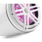 JL AUDIO M3-770ETXV3-GW-S-GW-I: 7.7″ Tower Speakers, Gloss Wht Encl., Gls Wht Sport Grille, RGB LED, PAIR – Tower Speakers | Marine Overhauling Florida