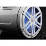 JL AUDIO M3-770ETXV3-GW-S-GW-I: 7.7″ Tower Speakers, Gloss Wht Encl., Gls Wht Sport Grille, RGB LED, PAIR – Tower Speakers | Marine Overhauling Florida