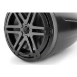 JL AUDIO M3-770ETXV3-SB-S-GM: 7.7″ Tower Speakers, Satin Black Enclosure, Gunmetal Sport Grille, PAIR – Tower Speakers | Marine Overhauling Florida