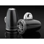 JL AUDIO M3-770ETXV3-SB-S-GM: 7.7″ Tower Speakers, Satin Black Enclosure, Gunmetal Sport Grille, PAIR – Tower Speakers | Marine Overhauling Florida