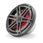 JL AUDIO M3-770X-S-GM-I: 7.7″ Marine Speakers, Sport Grille, Gunmetal, RGB LED Lights, PAIR – Entertainment Speakers | Marine Overhauling Florida