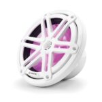 JL AUDIO M3-770X-S-GW-I: 7.7″ Marine Speakers, Sport Grille, Gloss White, RGB LED, PAIR – Entertainment Speakers | Marine Overhauling Florida