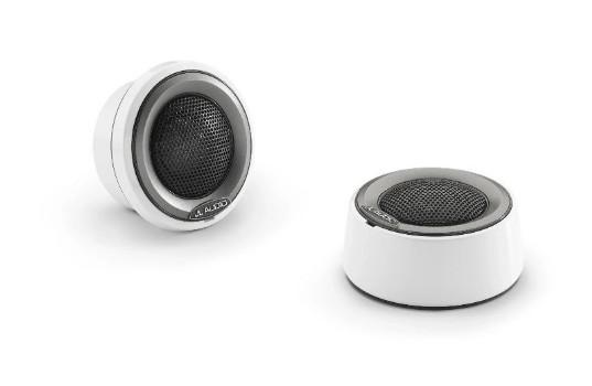 JL Audio M6-100CT-C/S-GwGm: 1″ M6 Marine Component Tweeters, White/Gray/Black, PAIR – Entertainment Accessories | Marine Overhauling Florida