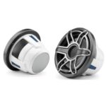 JL AUDIO M6-10IB-S-GMTI-4: 10″ Marine Subwoofer (250W, 4 ohm), Infinite Baffle, Sport Grille – Subwoofers | Marine Overhauling Florida