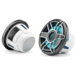 JL AUDIO M6-10IB-S-GMTI-I-4: 10″ Marine Subwoofer (250W, 4 ohm), Infinite Baffle, Sport Grille, RGB LED – Subwoofers | Marine Overhauling Florida