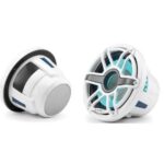 JL AUDIO M6-10IB-S-GWGWI-4: 10″ Marine Subwoofer (250W, 4 ohm), Infinite Baffle, Sport Grille, ILLUM – Subwoofers | Marine Overhauling Florida