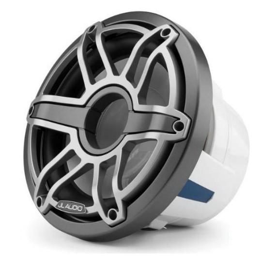 JL AUDIO M6-10W-S-GMTI-4: 10″ Marine Subwoofer Driver, Grey Metallic Trim Ring, Titanium Sport Grille, 4O – Subwoofers | Marine Overhauling Florida