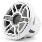 JL AUDIO M6-10W-S-GWGW-4: 10″ Marine Subwoofer Driver, Gloss Trim Ring and White Sport Grille, 4 O – Subwoofers | Marine Overhauling Florida