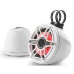 JL AUDIO M6-650VEX-GW-S-GWGW-I: 6.5″ VEX Tower Speakers, Gloss White Enclosure & Sport Grill, RGB LED – Tower Speakers | Marine Overhauling Florida