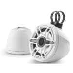 JL AUDIO M6-650VEX-GW-S-GWGW-I: 6.5″ VEX Tower Speakers, Gloss White Enclosure & Sport Grill, RGB LED – Tower Speakers | Marine Overhauling Florida