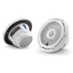 JL AUDIO M6-650X-C-3GW: 6.5″ Marine Speakers, 1″ WHITE Tweeter, Gloss White Classic Grille – Entertainment Speakers | Marine Overhauling Florida