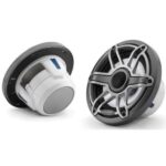 JL AUDIO M6-650X-S-GMTI: 6.5″ Marine Speakers, Sport Grille, Gunmetal Trim, Titanium Grille – Entertainment Speakers | Marine Overhauling Florida