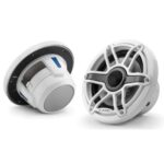 JL AUDIO M6-650X-S-GWGW: 6.5″ Marine Speakers, Sport Grille, Gloss White Trim, Gloss White Grille – Entertainment Speakers | Marine Overhauling Florida