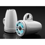 JL AUDIO M6-770ETXV3-GW-S-GWGW-I: 7.7″ Tower Speakers, Gloss White Sport Grille, RGB LED, PAIR – Tower Speakers | Marine Overhauling Florida