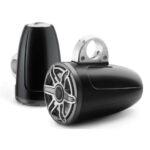 JL AUDIO M6-770ETXV3-SB-S-GMTI: 7.7″ Tower Speakers, Satin Black Sport Grille, PAIR – Tower Speakers | Marine Overhauling Florida