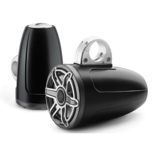 JL AUDIO M6-770ETXV3-SB-S-GMTI: 7.7″ Tower Speakers, Satin Black Sport Grille, PAIR – Tower Speakers | Marine Overhauling Florida