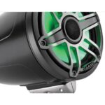JL AUDIO M6770ETXV3-SB-S-GMTI-I: 7.7″ Enclosed Tower Speakers, Sport Grille, Satin Black, ILLUM – Tower Speakers | Marine Overhauling Florida