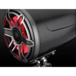 JL AUDIO M6770ETXV3-SB-S-GMTI-I: 7.7″ Enclosed Tower Speakers, Sport Grille, Satin Black, ILLUM – Tower Speakers | Marine Overhauling Florida