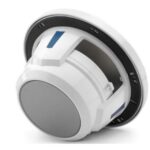 JL AUDIO M6-770X-S-GWGW: 7.7″ Marine Speakers, Sport Grille, Gloss White Trim Ring, Gloss White Grille – Entertainment Speakers | Marine Overhauling Florida