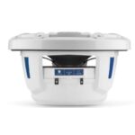 JL AUDIO M6-770X-S-GWGW: 7.7″ Marine Speakers, Sport Grille, Gloss White Trim Ring, Gloss White Grille – Entertainment Speakers | Marine Overhauling Florida