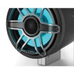 JL AUDIO M6-880ETXV3-SB-S-GMTI-I: 8.8″ Tower Speakers, Satin Black, Gunmetal Sport Grille, RGB LED, PAIR – Tower Speakers | Marine Overhauling Florida