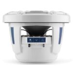 JL AUDIO M6-880X-S-GWGW-I: 8.8″ Marine Speakers ,Gloss White Sport Grille & Trim, RGB LED – Entertainment Speakers | Marine Overhauling Florida