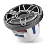 JL AUDIO M6-8IB-S-GMTI-4: 8″ Marine Subwoofer (200W, 4 ohm), Infinite Baf., Gunmetal Titan. Sport Grille – Subwoofers | Marine Overhauling Florida