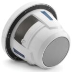 JL AUDIO M6-8IB-S-GWGW-4: 8″ Marine Subwoofer (200W, 4 ohm), Infinite Baffle, Gloss White Sport Grille – Subwoofers | Marine Overhauling Florida