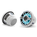 JL AUDIO M6-8IB-S-GWGW-I-4: 8″ Marine Subwoofer (200W, 4 ohm), Infinite Baffle, Sport Grille, RGB LED – Subwoofers | Marine Overhauling Florida
