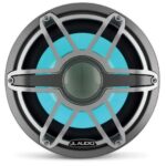 JL AUDIO M7-12IB-S-GMTI-I-4: 12″ Marine Subwoofer, 600W, 4ohm, Gunmetal Titan. Sport Grille, RGB LED, EA. – Subwoofers | Marine Overhauling Florida