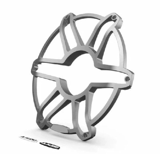 jlam7-12sgi-s-ti-1.jpg JL AUDIO Titanium Custom Grille for M7 12-inch Subwoofer – Entertainment Accessories | Marine Overhauling Florida