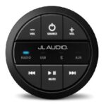 JL AUDIO MMR-20-BE: Black Edition – Round, Non-Display, Wired Remote for MediaMaster® Source Unit – Entertainment Remotes | Marine Overhauling Florida
