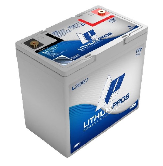 LITHIUM PROS LiFePO4 Battery, 12V/67 Ah (Trolling/Deep cycle, Grp 22) Bluetooth – Solar Systems | Marine Overhauling Florida