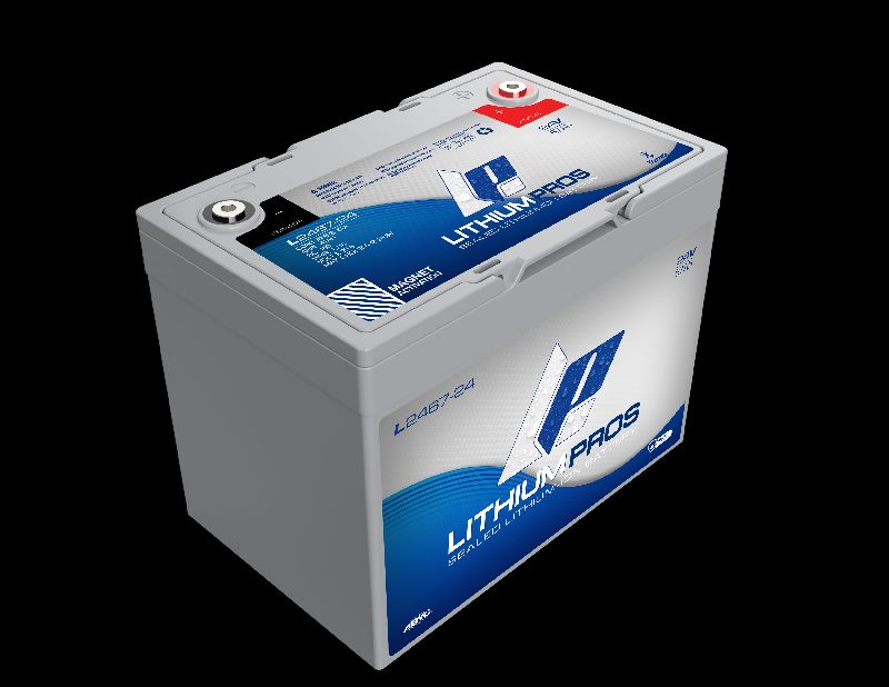 litl2467-24-1.jpg LITHIUM PROS LiFePO4 Battery, 24V/67 Ah (Trolling/Deep cycle, Grp 24) Bluetooth – Solar Systems | Marine Overhauling Florida