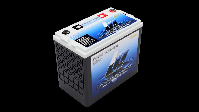 litm32105-24-1.jpg LITHIUM PROS LiFePO4 Battery, 24V/105 Ah (Trolling/Deep cycle, Grp GC12) Bluetooth – Solar Systems | Marine Overhauling Florida