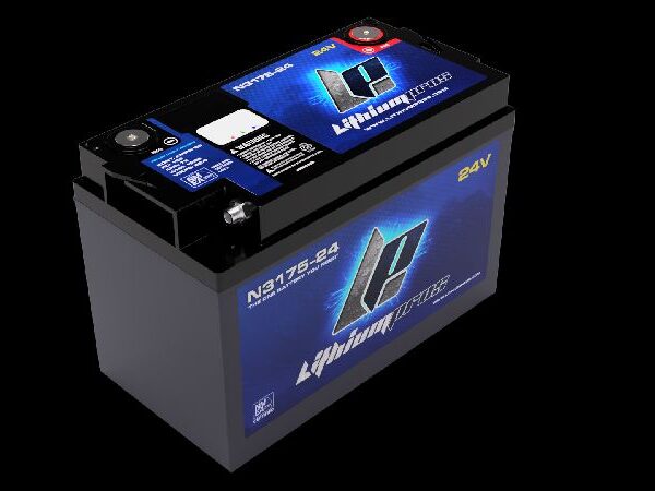 LITHIUM PROS LiFePO4 Battery, 24V/75 Ah with NMEA (Trolling/Deep cycle) Bluetooth – Solar Systems | Marine Overhauling Florida