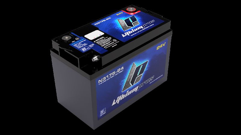 litn3175-24-1.jpg LITHIUM PROS LiFePO4 Battery, 24V/75 Ah with NMEA (Trolling/Deep cycle) Bluetooth – Solar Systems | Marine Overhauling Florida