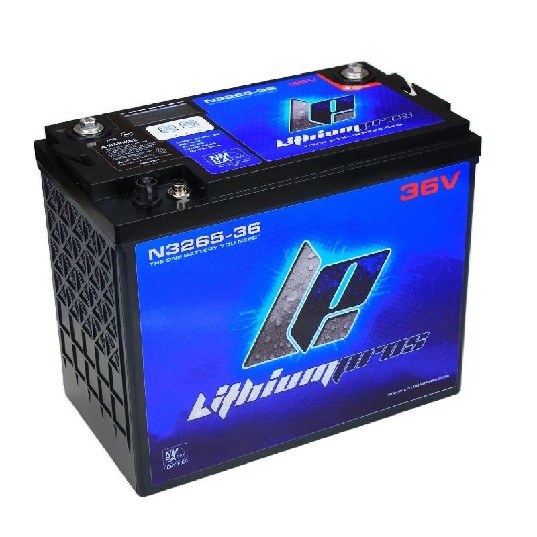 LITHIUM PROS LiFePO4 Battery, 36V/75 Ah with NMEA (Troll/Deep cycle, Grp GC12) Bluetooth|N3275-36*DROP SHIP ITEM,FREE FREIGHT* – Solar Systems | Marine Overhauling Florida